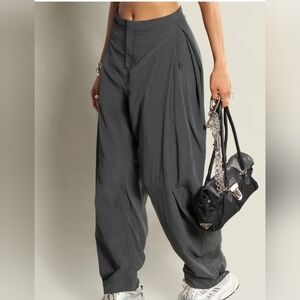 Joah Brown Barrel Pants XS Color Jet Only Worn Twice! Great condition Price Firm